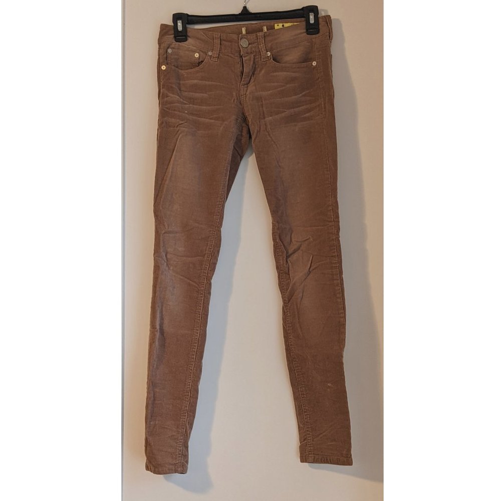 Tan Corduroy Skinny Pant from Indigo Rein